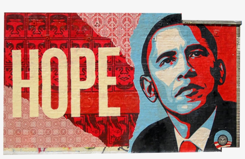Hope, Obey - Yes We Can Obama T Shirt, transparent png download