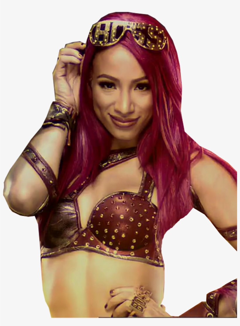 Charlotte & Sasha Banks - Sasha Banks Render 2017, transparent png download