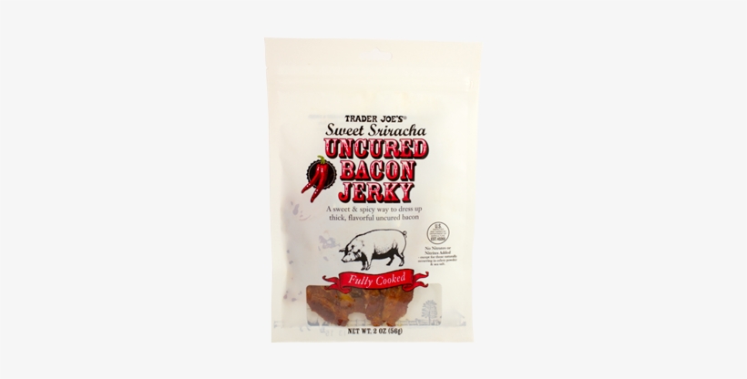Image - Http - //designassets - Traderjoes - Com/uploads/wn - Trader Joes Sweet Sriracha Uncured Bacon Jerky (pack, transparent png download