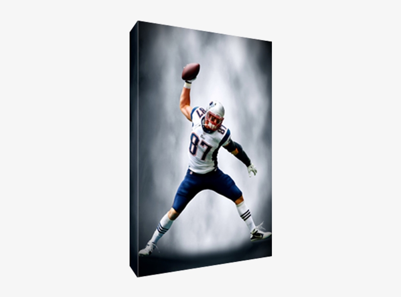 Canvas Stretched And Gallery Wrapped Over - Rob Gronkowski Spike, transparent png download