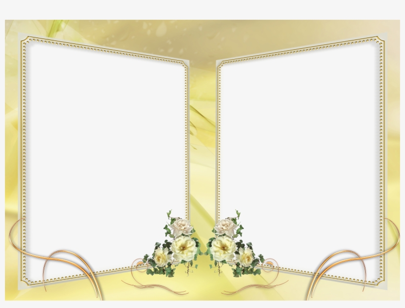 Wedding Photo Frame - Wedding Photo Frame Png, transparent png download