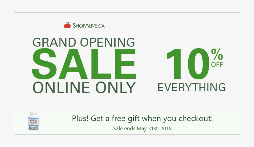 Grand Opening Sale 10% Off Everything - New Year Banner Ofr E Commerce, transparent png download