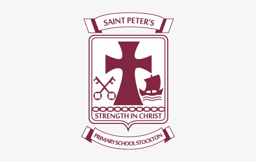 Stockton St Peter's Primary School Crest - St Peters Stockton Logo, transparent png download