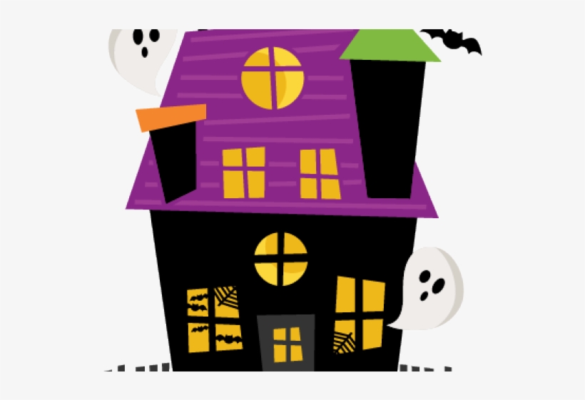Download Halloween Scary House Clipart PNG