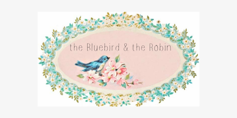 The Bluebird & The Robin - Shabby Blog, transparent png download