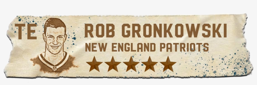 Te - Rob Gronkowski - Poster, transparent png download