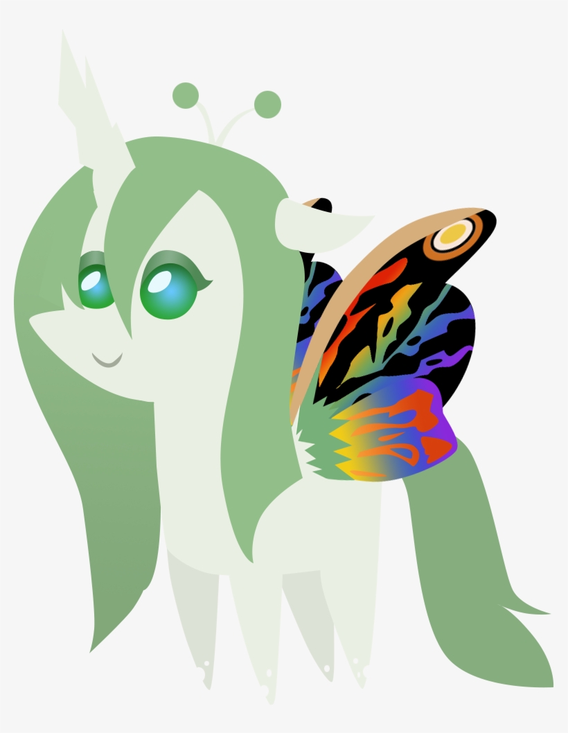 Foreshadowart, Changeling, Changelingified, Changeling - Mini Mothra, transparent png download