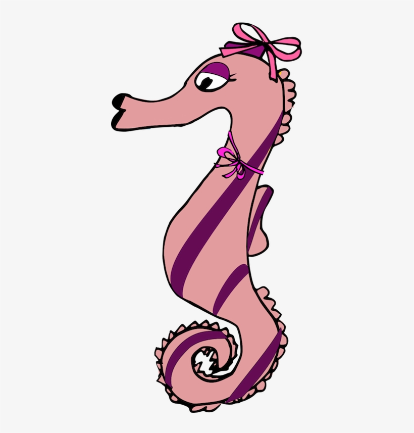 Image Of Sea Horse Clip Art Free - Clipart Seepferdchen Transparent, transparent png download