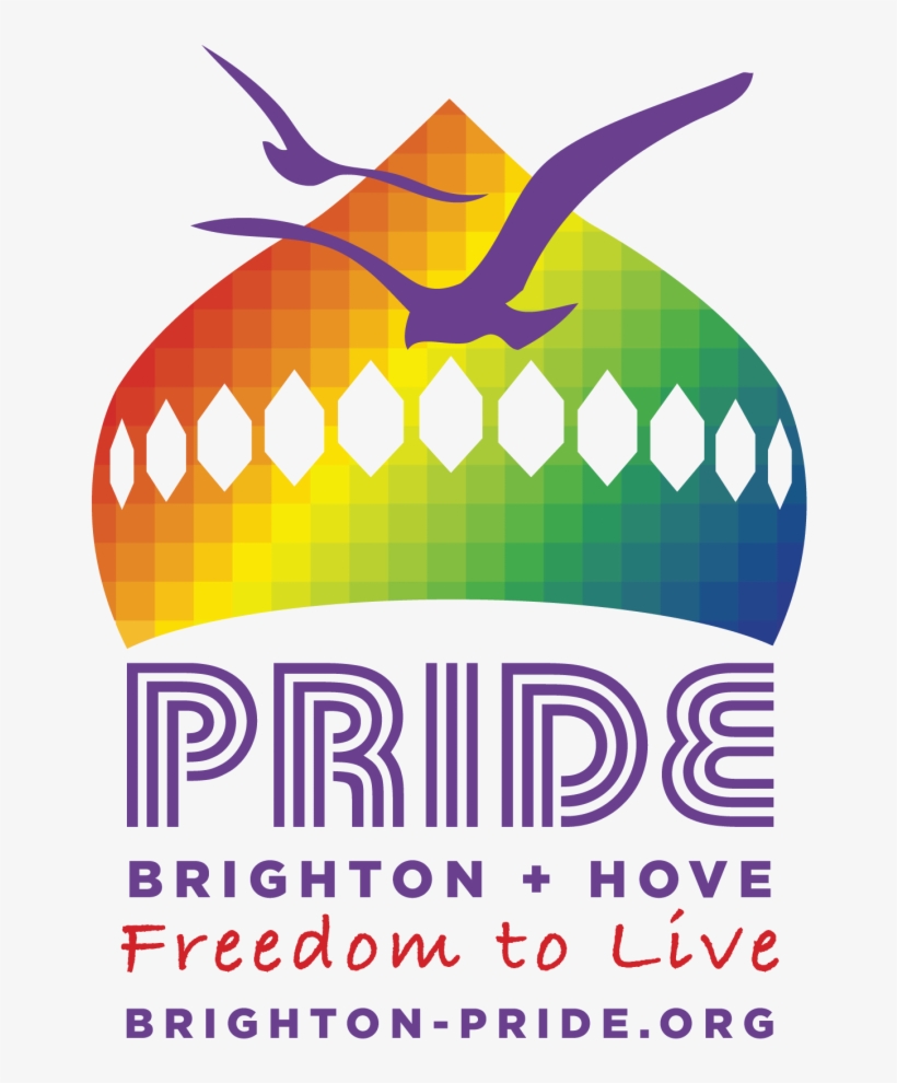 Brighton Pride - Pride Brighton And Hove Logo, transparent png download
