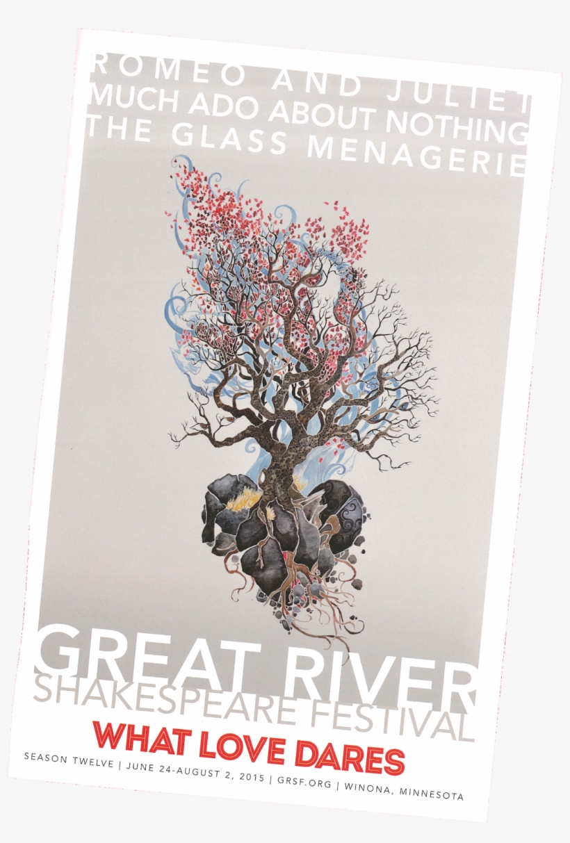 Tremendous Shakespeare At The Great River Shakespeare - Poster, transparent png download