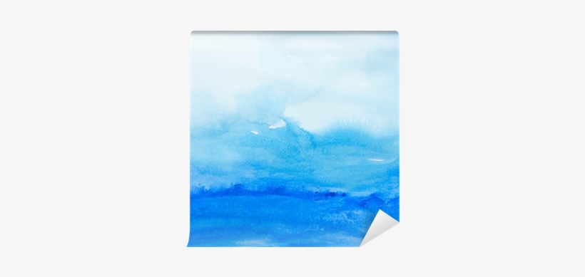 Color Strokes Watercolor Painting Art Wall Mural • - Painting, transparent png download