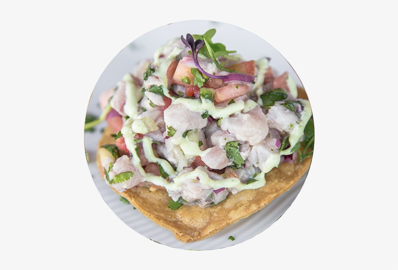Ceviche De Pescado - Tostadas De Pescado Png, transparent png download