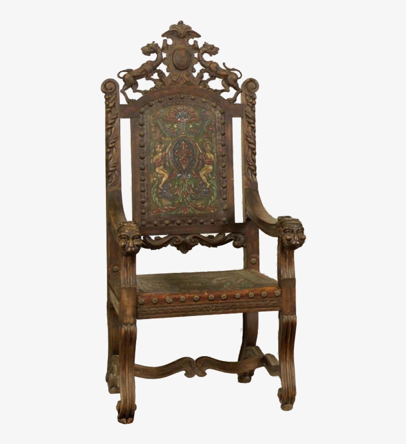 William Shakespeare's Chair - Old Desk, transparent png download
