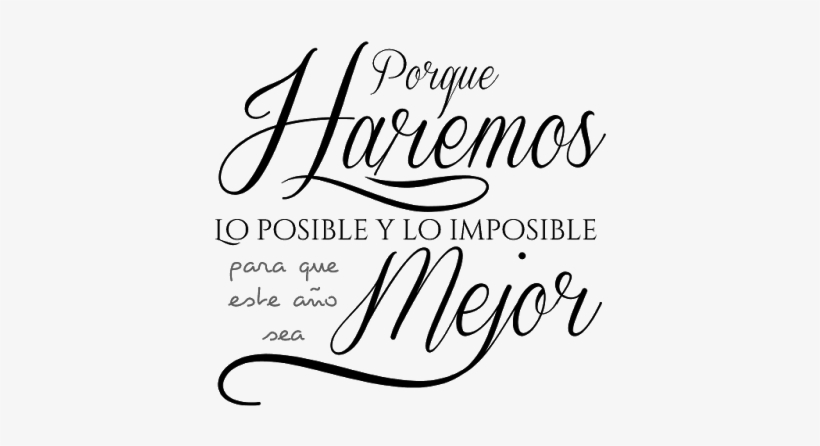 Frases Para Iniciar El Año Nuevo, transparent png download