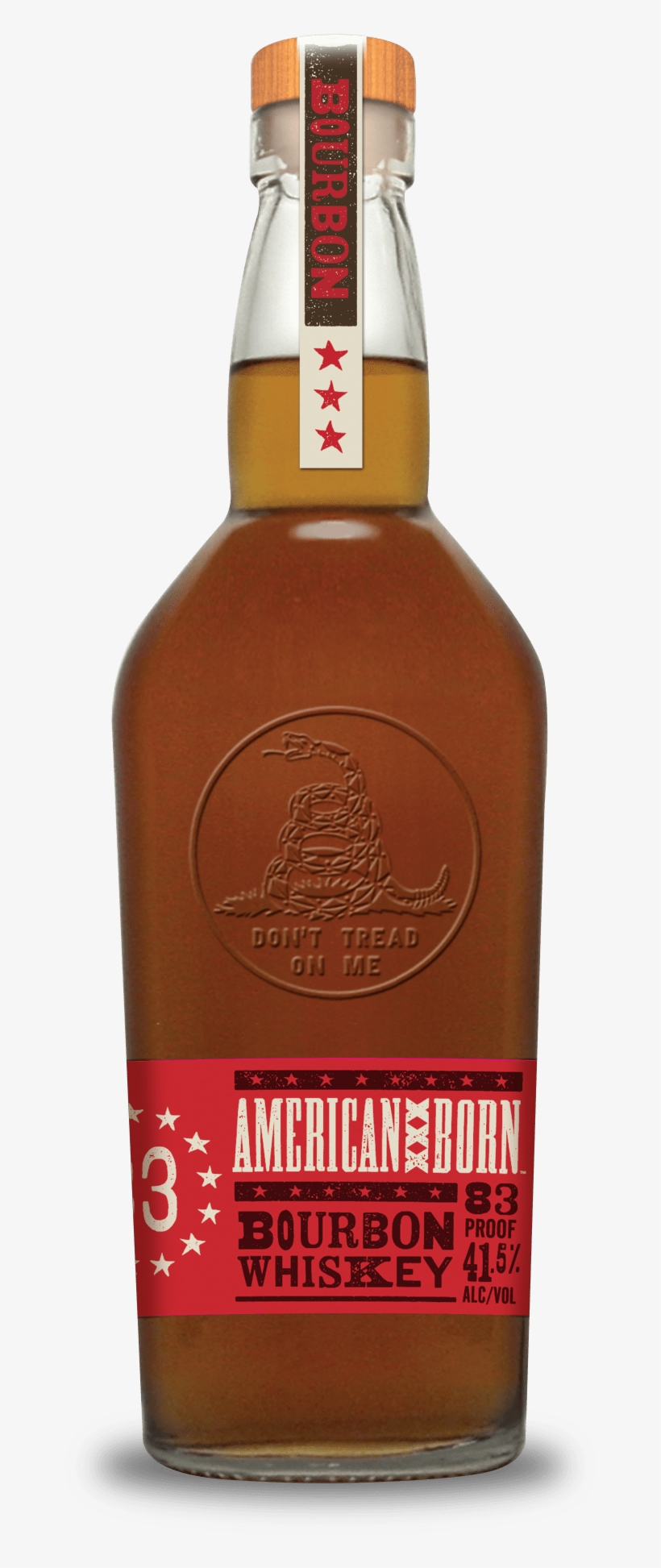 American Born Bourbon Whiskey - American Born Bourbon Whiskey 750ml, transparent png download