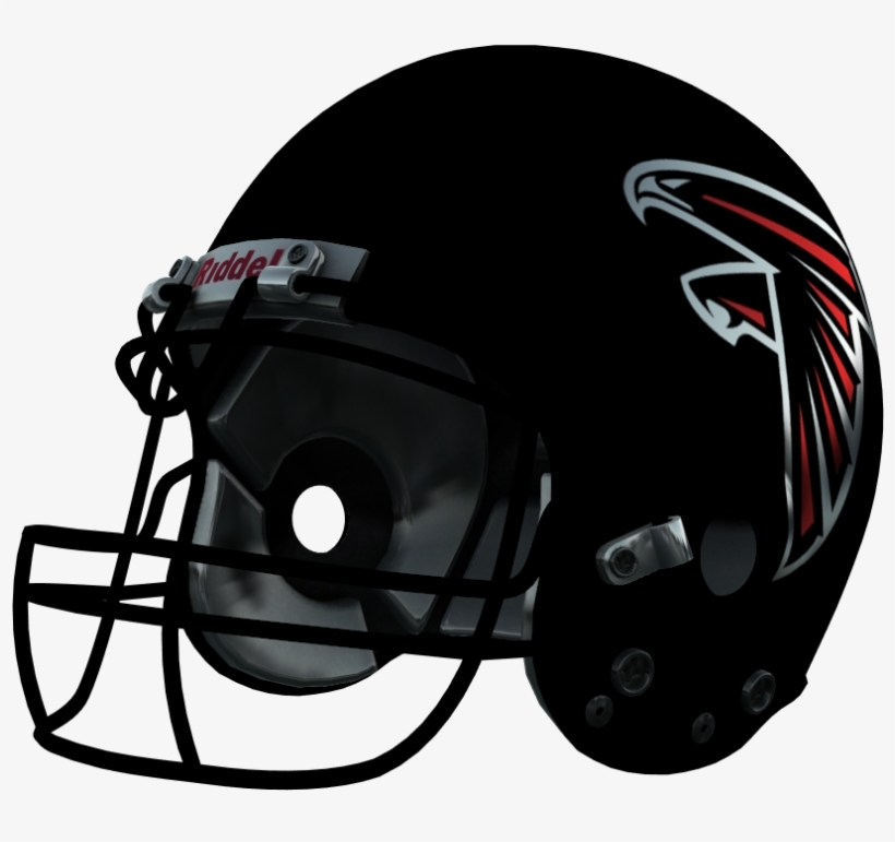 Halfmoon S Helmets Atlanta - Football Helmet Falcons Png, transparent png download