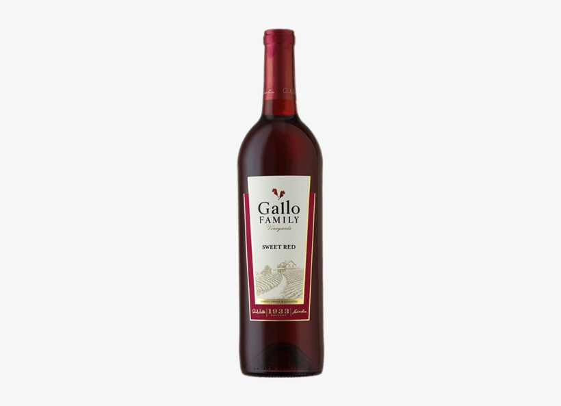 Red Wine 4 - Gallo Hearty Burgundy, transparent png download