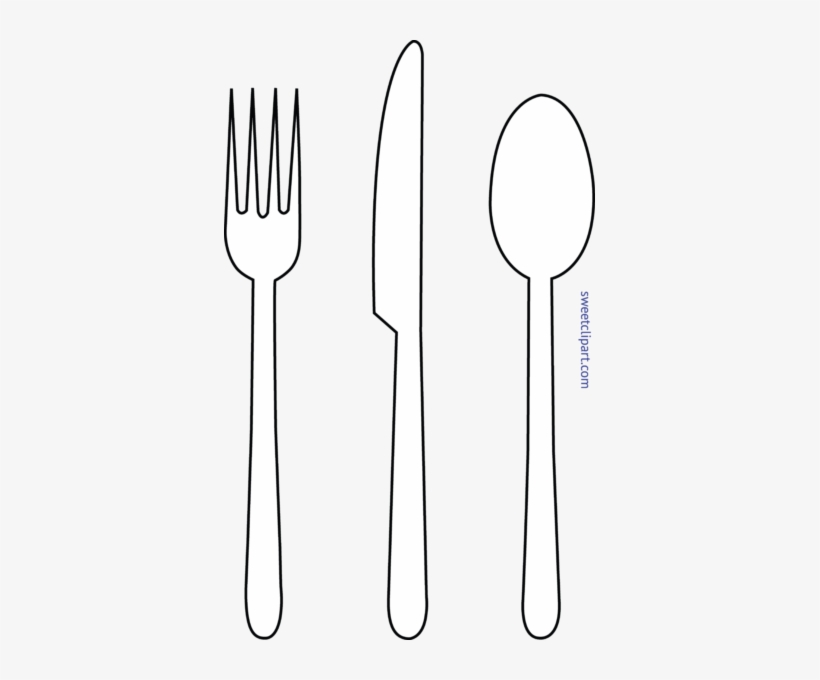 Vector Library All Clip Art Archives Page Of Sweet - White Fork And Knife Vector, transparent png download