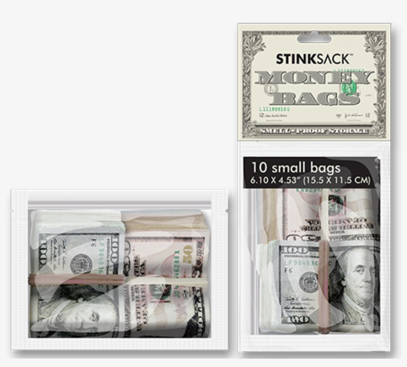 More Views - Money Bags Stink Sack, transparent png download