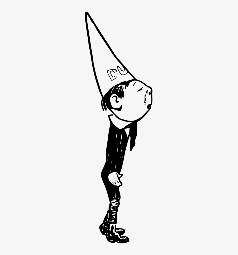 Medium Image - Boy With Duncecap, transparent png download