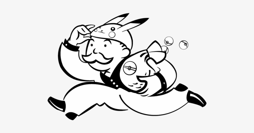 Banner Transparent Library Frostytwat S Deviantart - Monopoly Man With Money, transparent png download