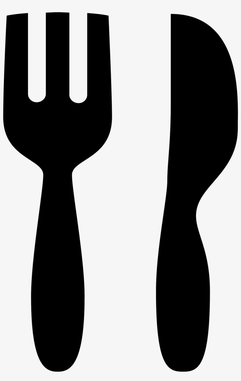 Fork Clipart Crossed Fork - Restaurant Icon, transparent png download