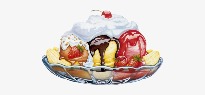 Banana Split - Bon Appetit Picmix, transparent png download