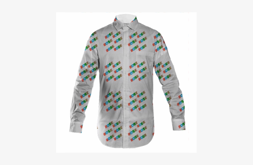 Men's Button Down $82 - Long-sleeved T-shirt, transparent png download