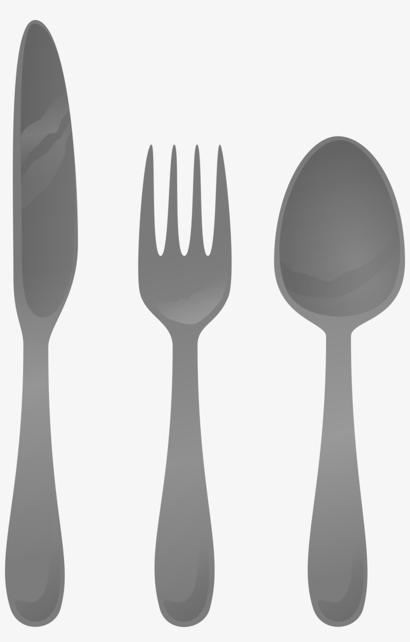 Png Transparent Stock Fork Spoon Knife Clipart - Silverware Clipart, transparent png download