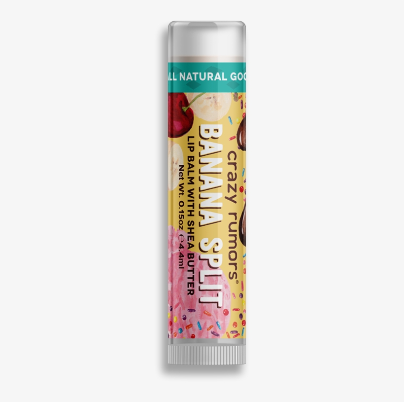 Banana Split - Lip Balm, transparent png download
