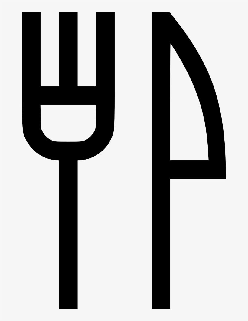 Kitchen Fork Knife - Icon, transparent png download