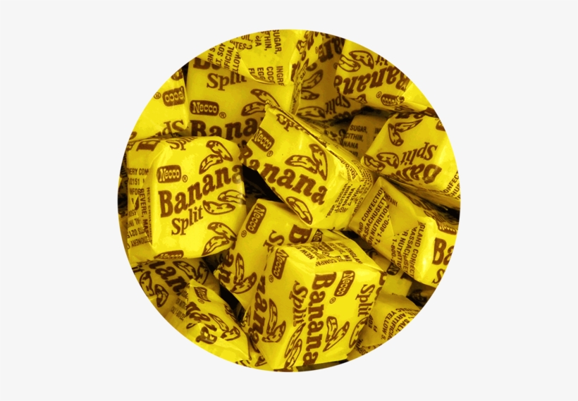 Necco Banana Split Candy Chews - Necco Banana Split Candy, (pack Of 240), transparent png download