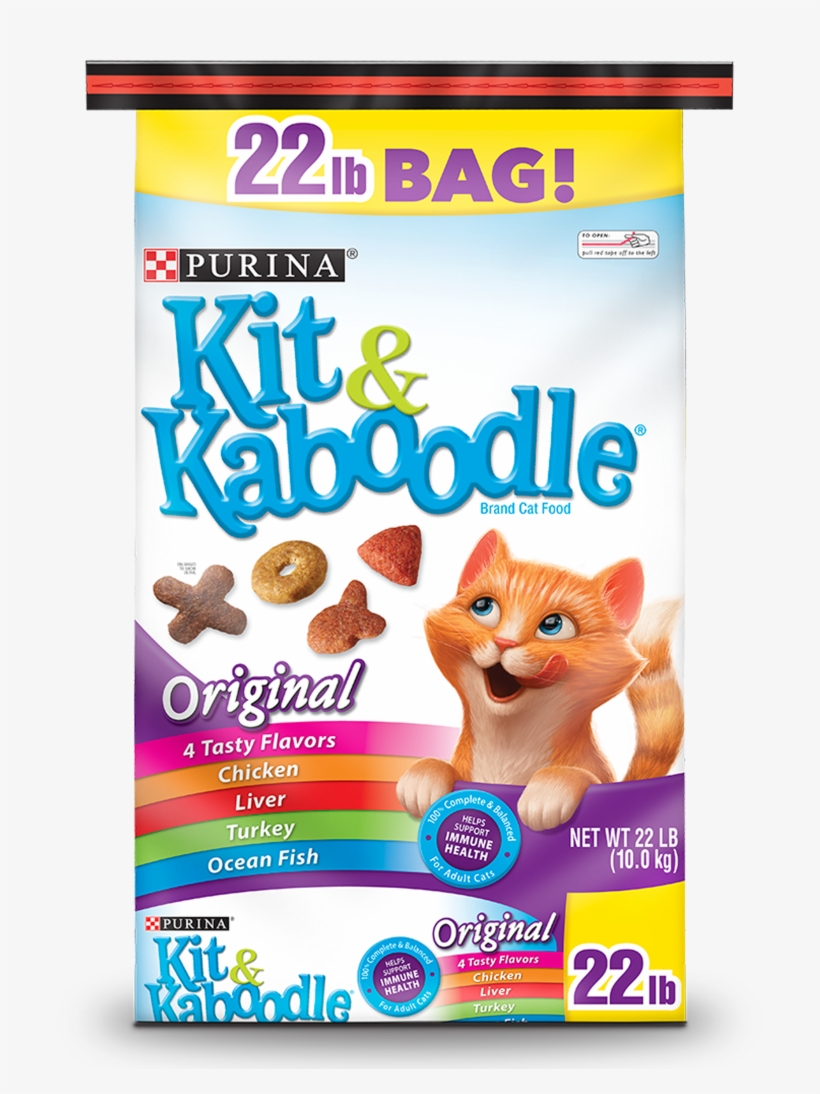 Purina Kit & Kaboodle Original Adult Dry Cat Food, - Kit And Kaboodle Cat Food, transparent png download