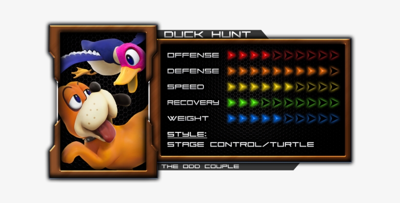 Duck Hunt's Frame Data [1 - So Chill So Fresh So Bowser, transparent png download