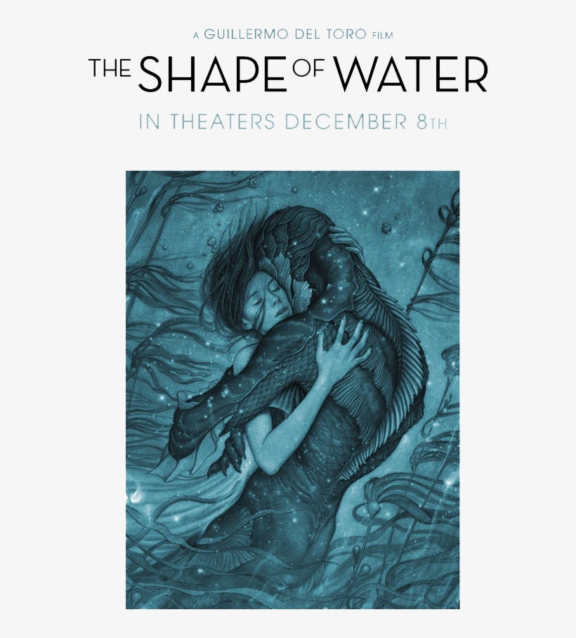 Guillermo Del Toro's New Movie, The Shape Of Water, - Shape Of Water Bluray, transparent png download