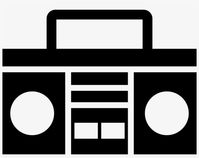 Png File Svg - Boom Box Vector Png, transparent png download