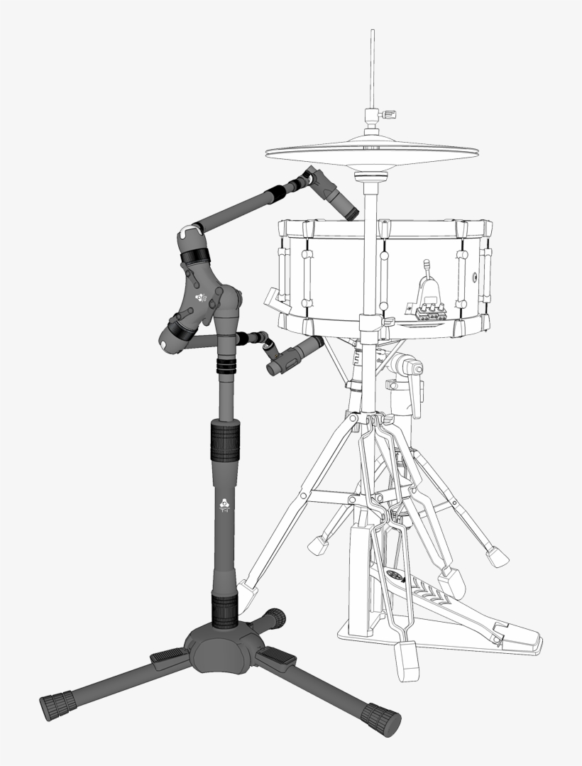 Drummer Can Tell You How Difficult It Can Be To Get - Snare Drum Mic Stand, transparent png download