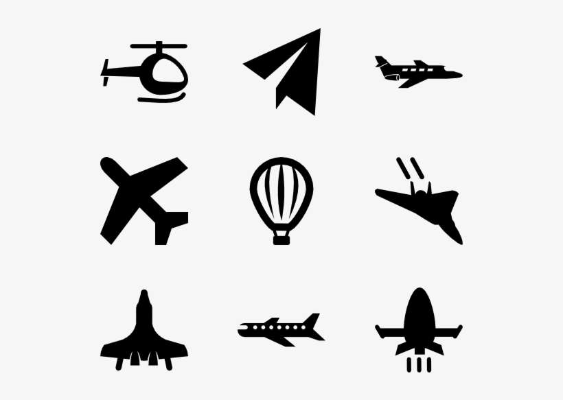 Flying - Helicopter Font, transparent png download