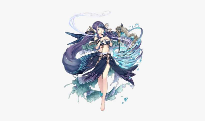 Little Mermaid/minstrel - Sinoalice Little Mermaid, transparent png download