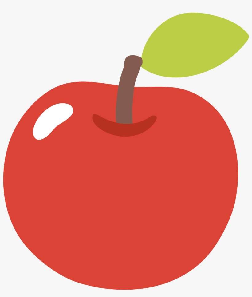 File - Emoji U1f34e - Svg - Wikimedia Commons Clip - 🍎 Emoji, transparent png download