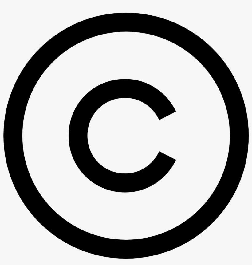Copyright Symbol Png File - Number 8 In A Circle, transparent png download