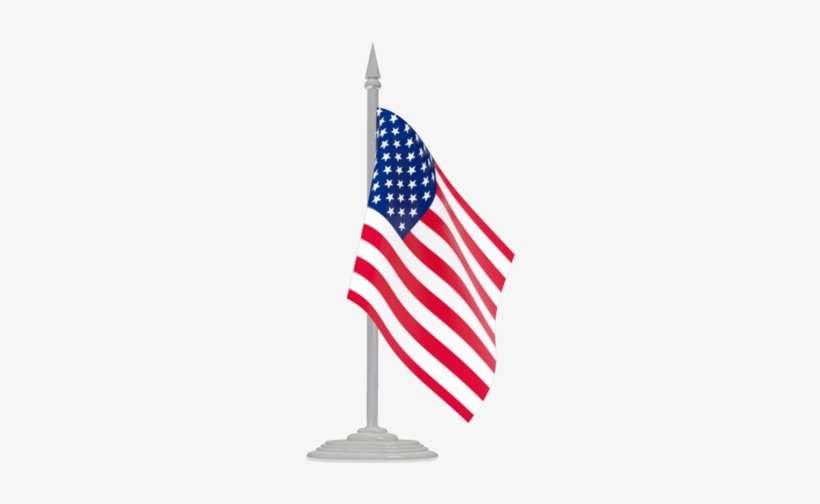 American Flag Pole Png - Liberian Flag Png, transparent png download