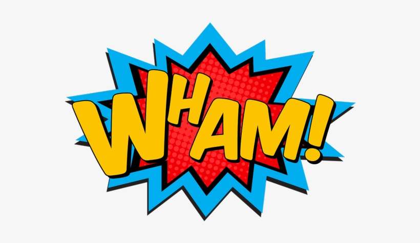 Pow Png - Pop Art Words Png, transparent png download