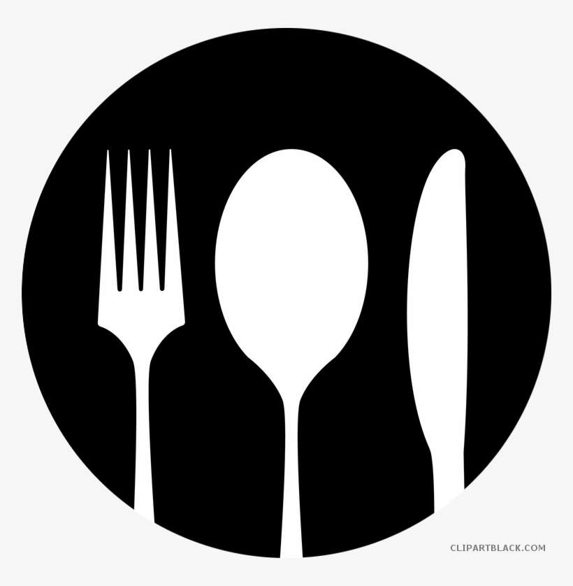 Png Library Stock Page Of Clipartblack Com And Tools - Fork And Spoon Logo, transparent png download