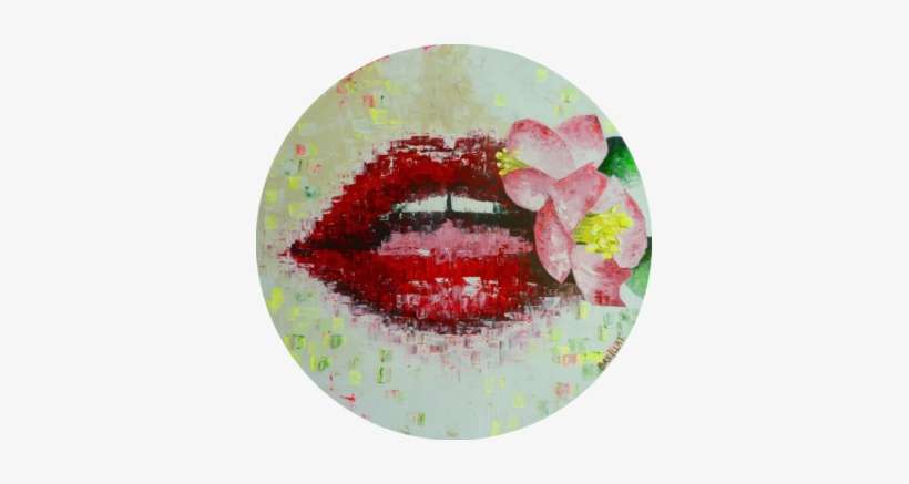 Magic Lips Flowers - Floral Design, transparent png download