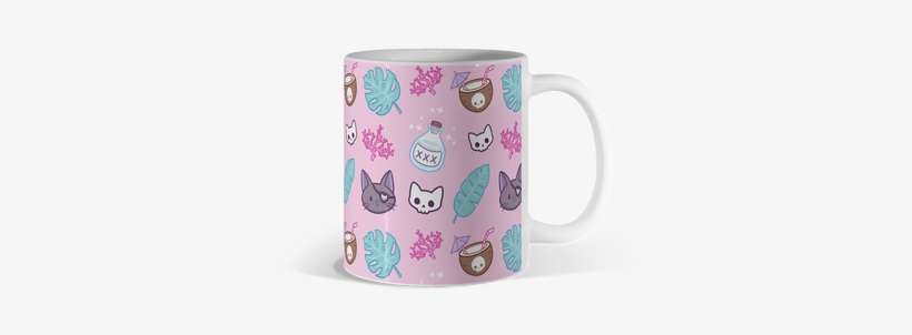 Pirate Cat - Coffee Cup, transparent png download