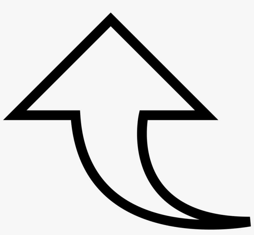Clip Art Download Up Svg Png Icon Free Download Onlinewebfonts - White Up Arrow Png Icon, transparent png download