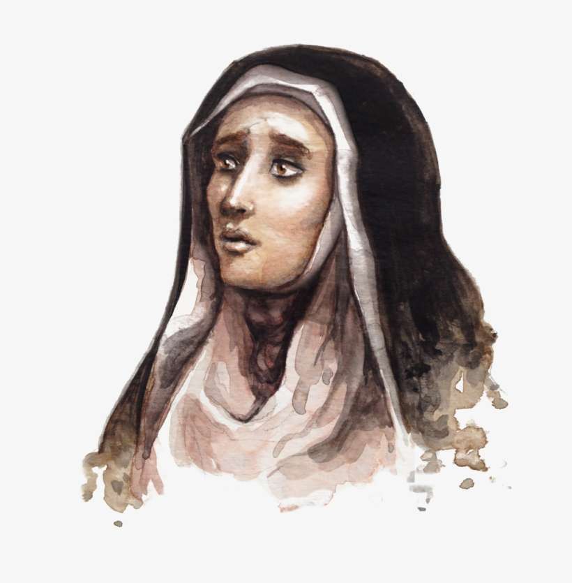 Catherine Portrait S - Catholicism, transparent png download
