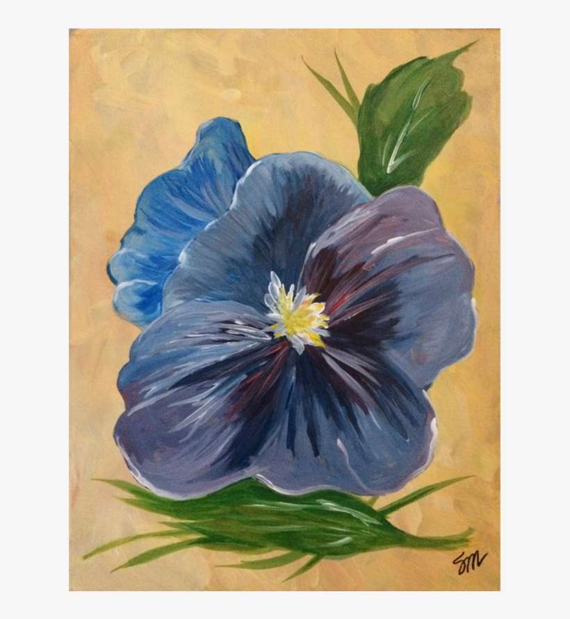 “blue Pansy” - Malva, transparent png download