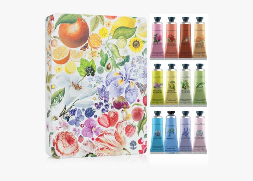 Crabtree & Evelyn Hand Cream Paint Tin Sampler, transparent png download